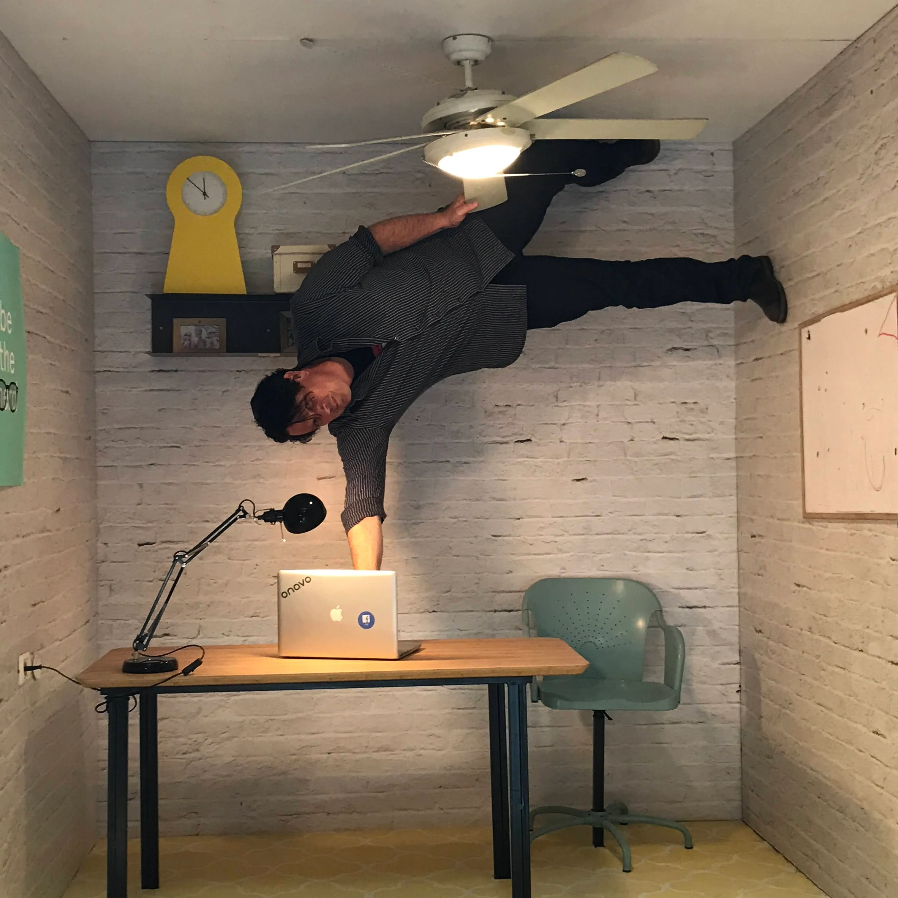 nekuda office, signature pose