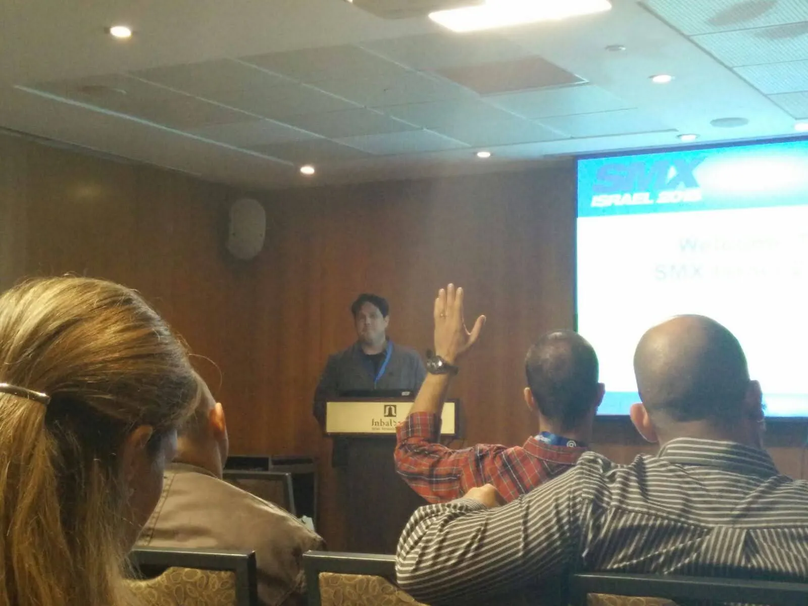 Speaking at SMX Israel